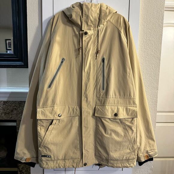 Holden Roan Men’s Jacket Beige Lightweight Size XL - Picture 3 of 16